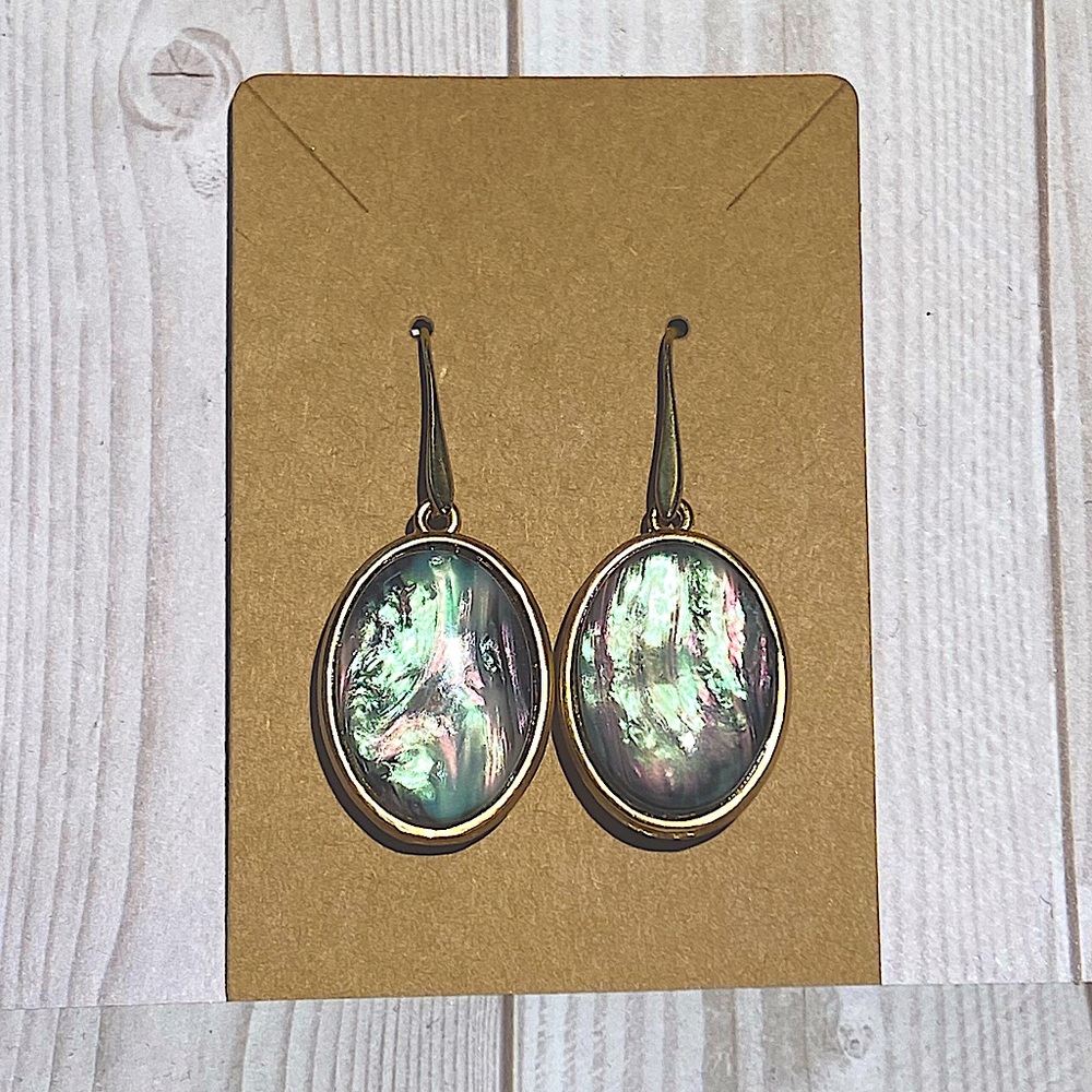 Abalone inspired Earrings
